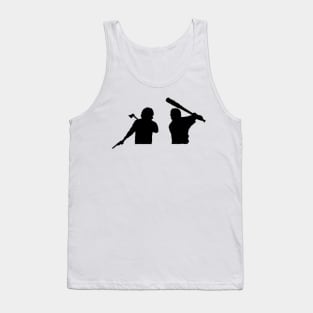 Negan and Rick Grimes Tank Top